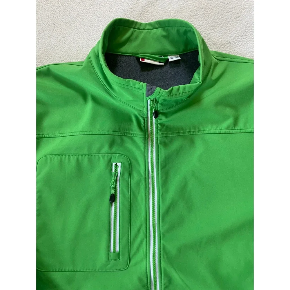 Clique Mens 2XL Softshell Jacket Green Pinewild Country Club Logo Pinehurst‎ NC